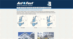 Desktop Screenshot of actfastmed.com